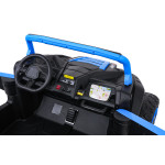Elektrické autíčko Buggy ATV Racing Dvojmiestne!!! Modrá - 4 X 200 W - 24V7Ah